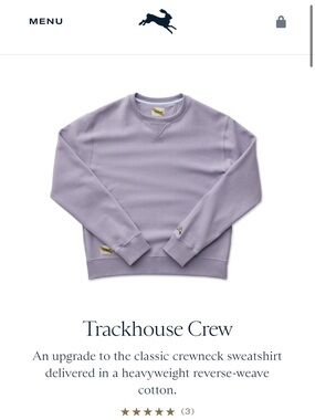 Tracksmith Trackhouse Crew Sweatshirt
